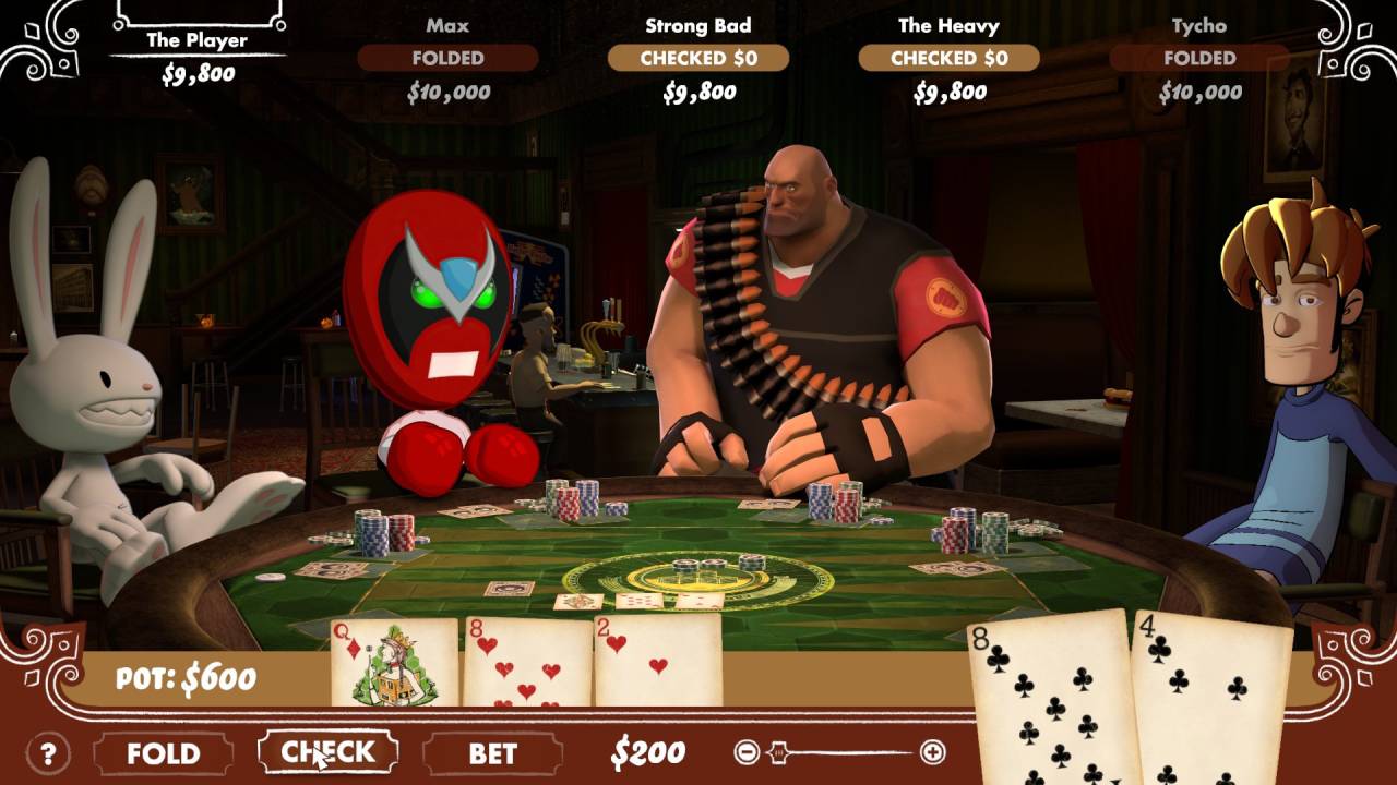 Poker Night at the Inventory, Review, Switch, Gameplay, Screenshot Poker Game