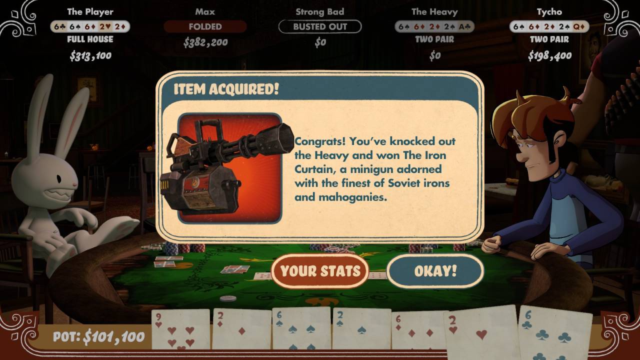 Poker Night at the Inventory, Review, Switch, Gameplay, Screenshot Poker Game