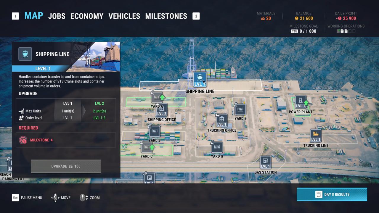 Docked, Review, PC, Port Equipment, Gameplay, Screenshot, NoobFeed