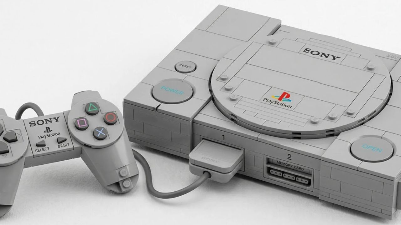 Sony, LEGO, Buildable Set, Original PlayStation Console