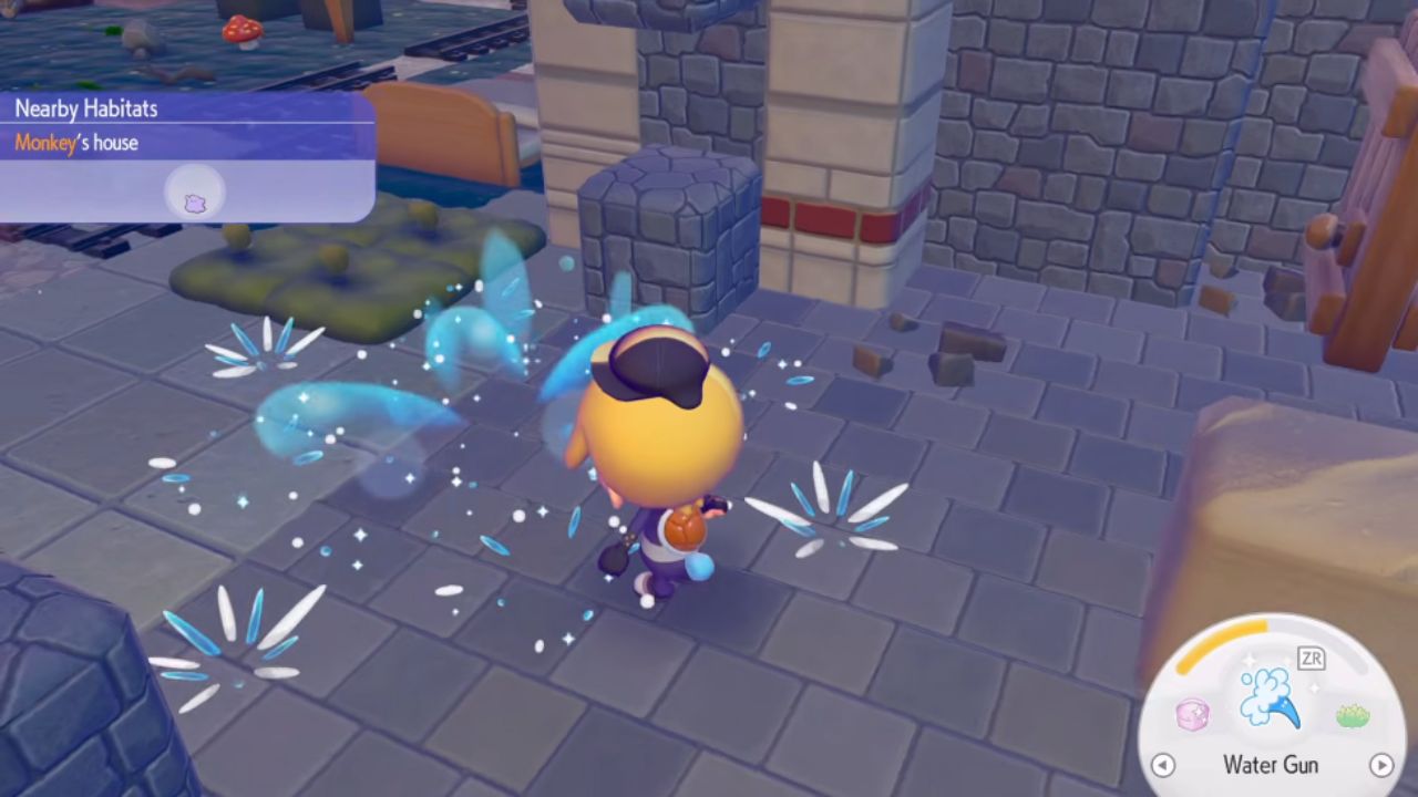 Pokemon Pokopia, PC, Gameplay, How to Upgrade Water Gun Ability-4, Screenshot, NoobFeed
