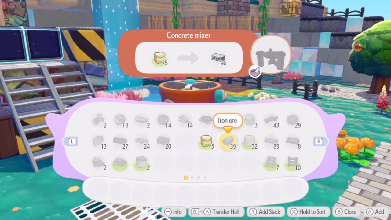 Pokemon Pokopia, PC, Gameplay, How to Get Concrete-3, Screenshot, NoobFeed