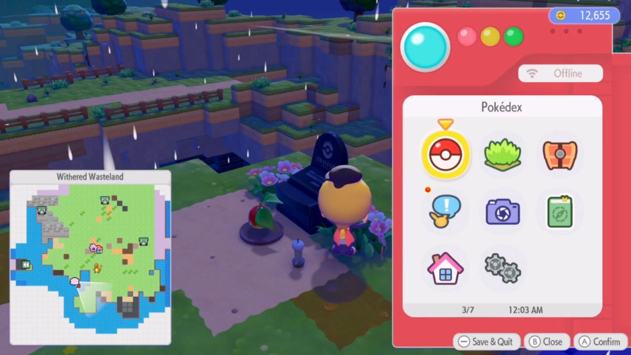 Pokemon Pokopia, PC, Gameplay, Gravestone Location for Cubone-3, Screenshot, NoobFeed
