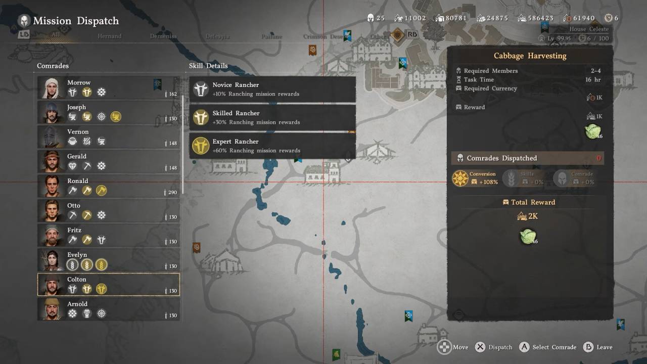 Crimson Desert, Guide, How to Get Dispatch Bonuses
