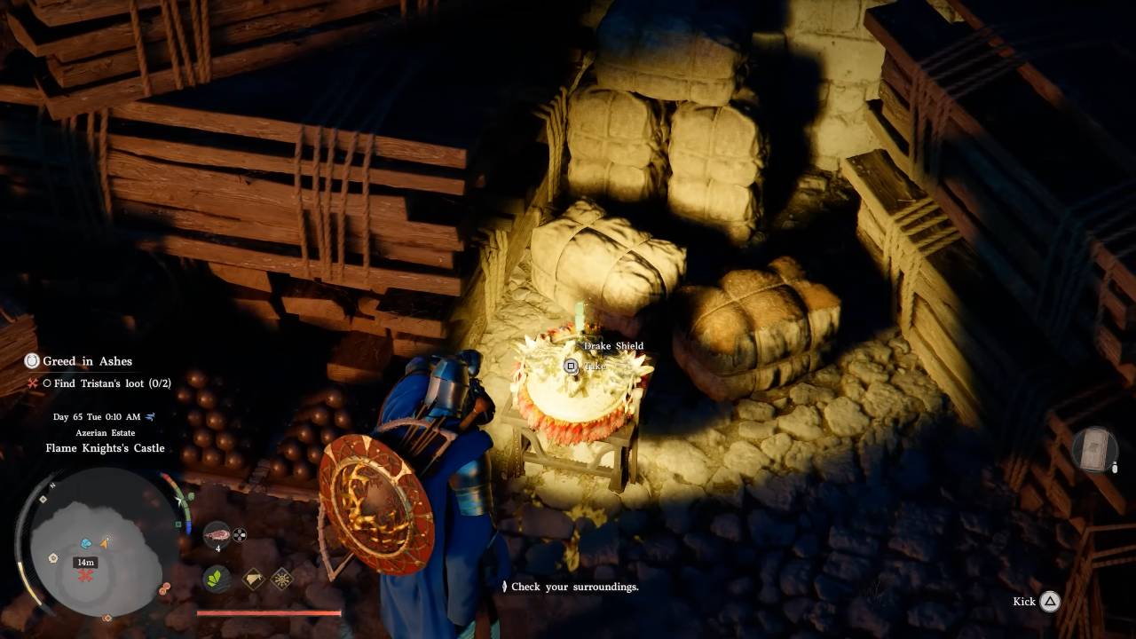 Crimson Desert, Guide, How to Get the Best Weapons & Armors Early, Drake Shield
