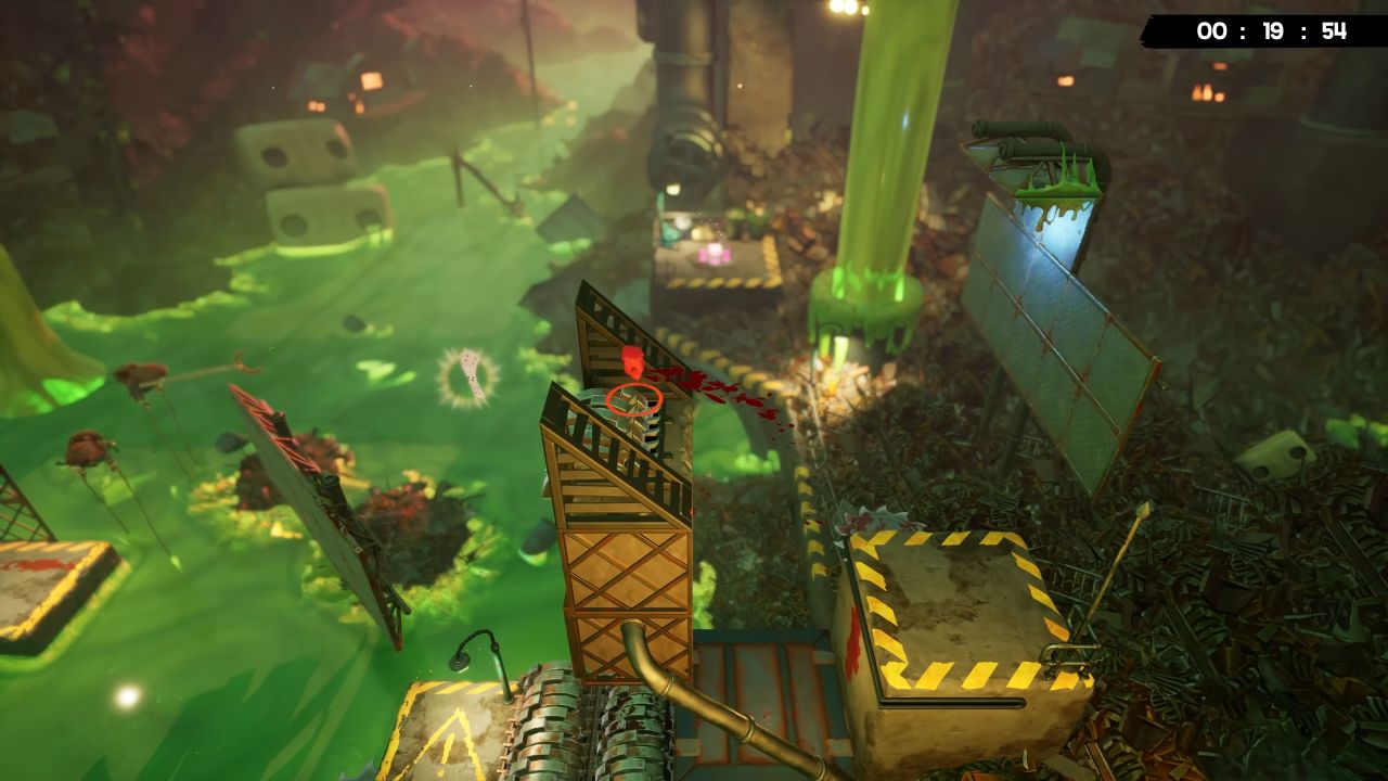 Super Meat Boy 3D, Guide, World 2 Bandages Location, PC, Gameplay, Screenshot, NoobFeed
