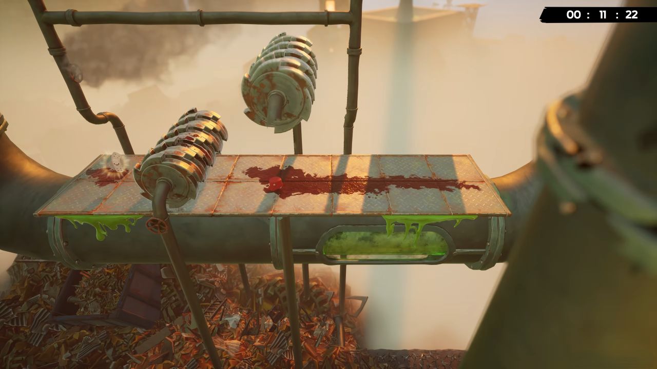 Super Meat Boy 3D, Guide, World 2 Bandages Location, PC, Gameplay, Screenshot, NoobFeed