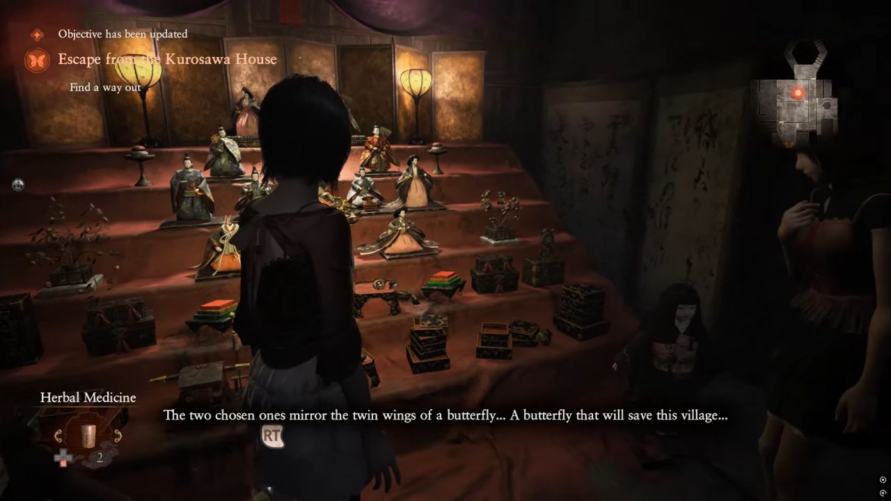 FATAL FRAME II: Crimson Butterfly REMAKE, Guide, How to Solve Hina Doll Puzzle