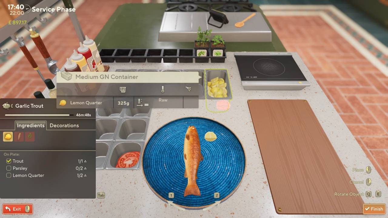 Cooking Simulator 2: Better Together, Review, PC, Gameplay, Cooking Fish