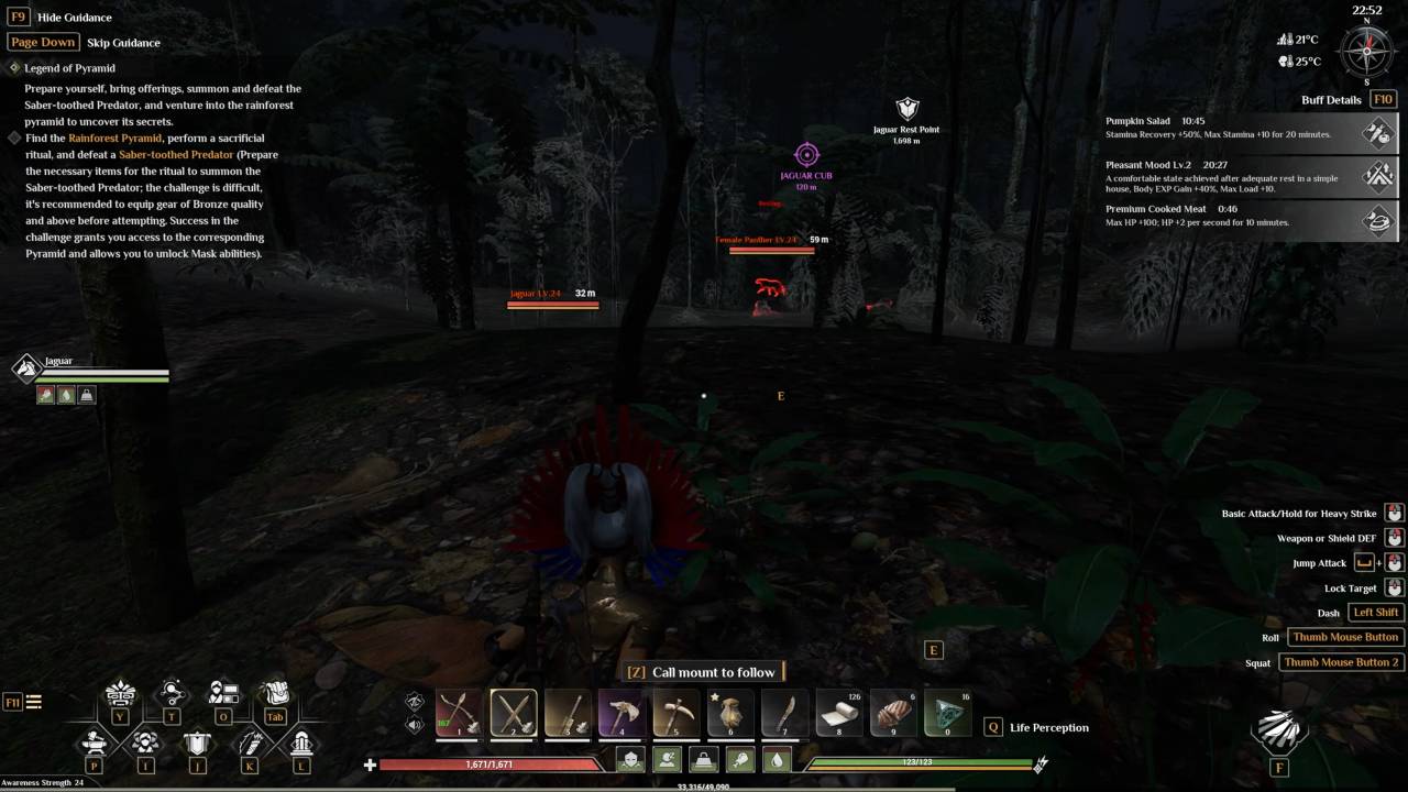 Soulmask, Guide, How to Tame Jaguar