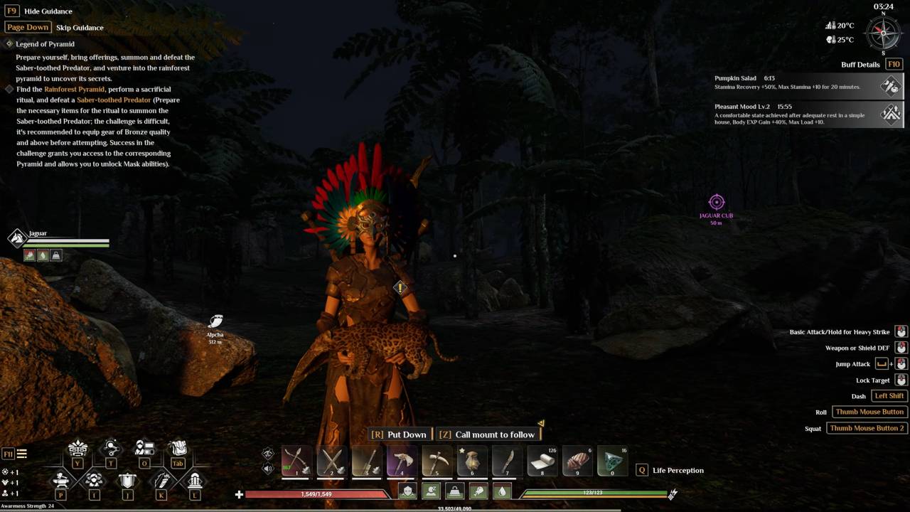 Soulmask, Guide, How to Tame Jaguar