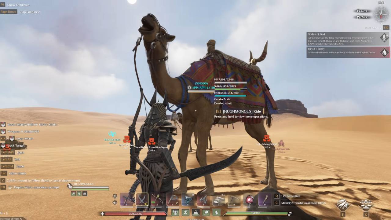 Soulmask, Guide, How to Tame Camels