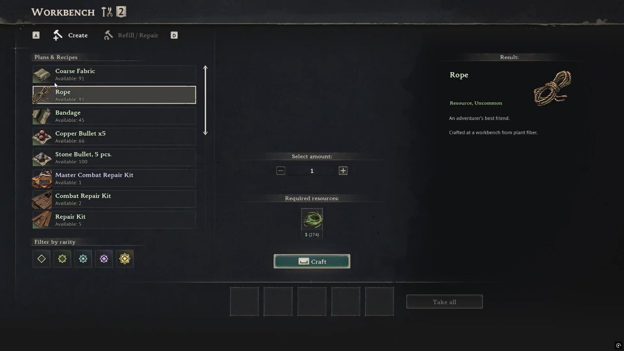 Windrose, Guide, How to Make Rope, PC, Gameplay, Screenshot, NoobFeed