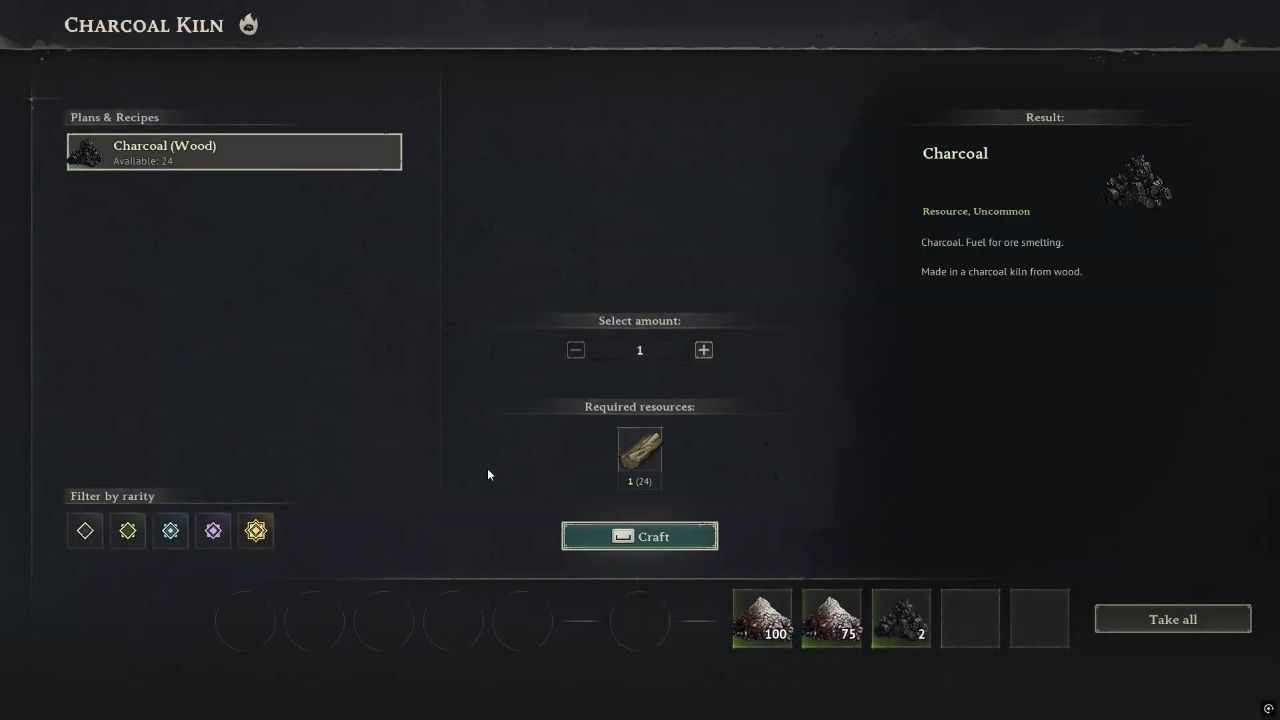 Windrose, Guide, How to Get Charcoal & Ash, PC, Gameplay, Screenshot, NoobFeed