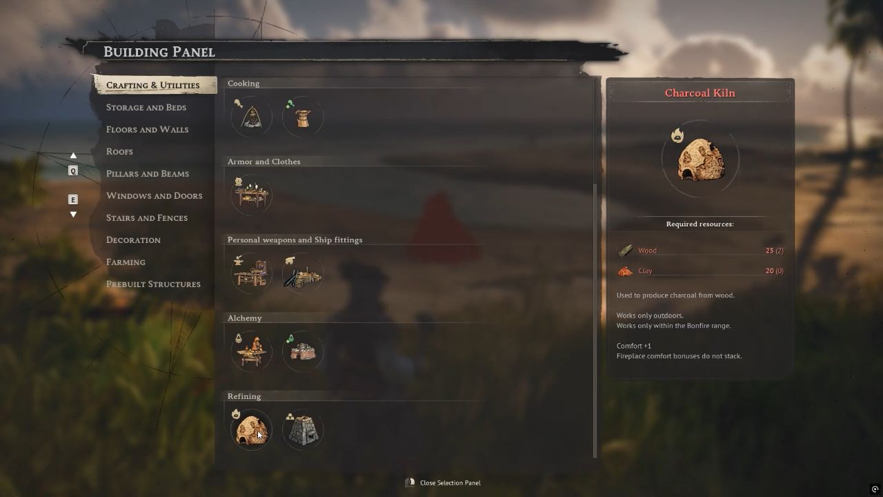 Windrose, Guide, How to Get Charcoal & Ash, PC, Gameplay, Screenshot, NoobFeed