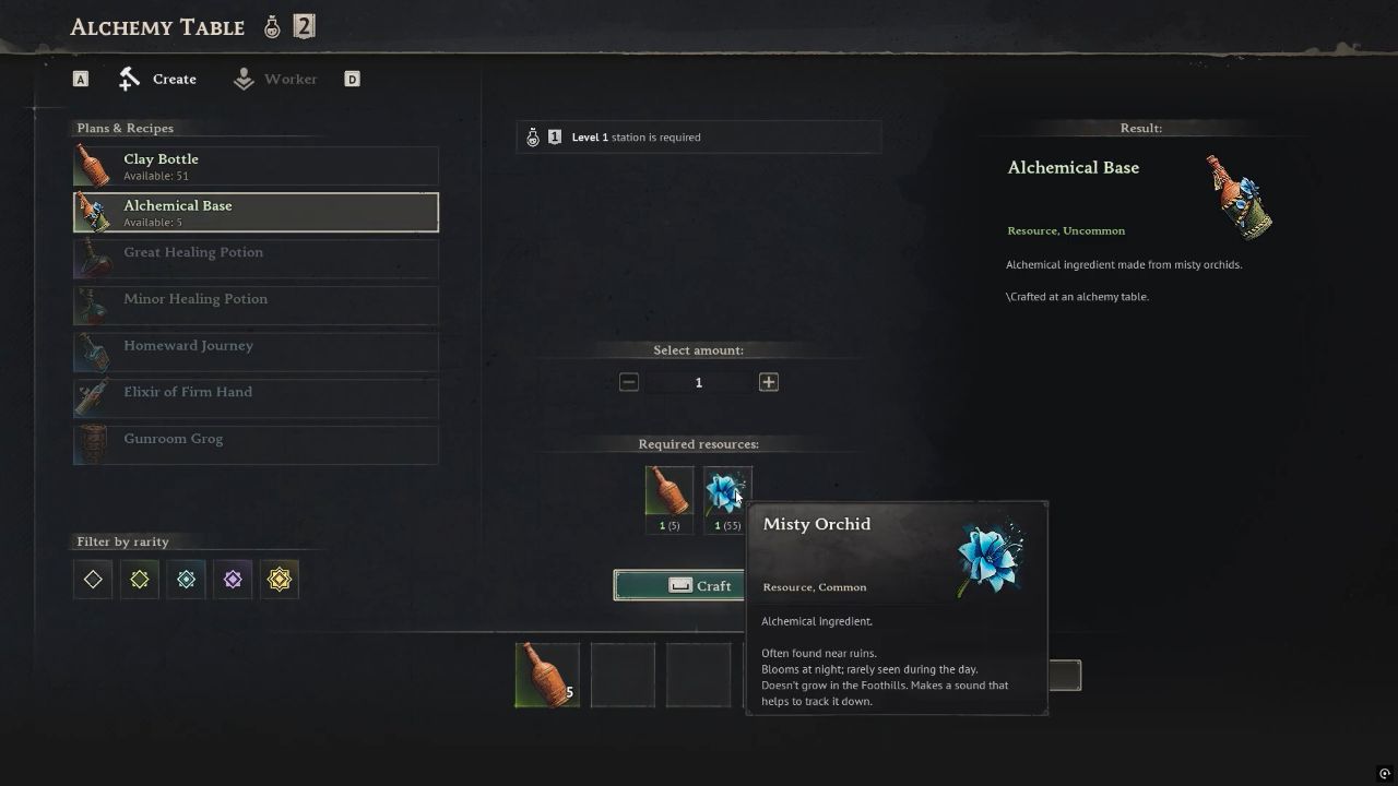 Windrose, Guide, How to Make Potions Buffs, PC, Gameplay, Screenshot, NoobFeed