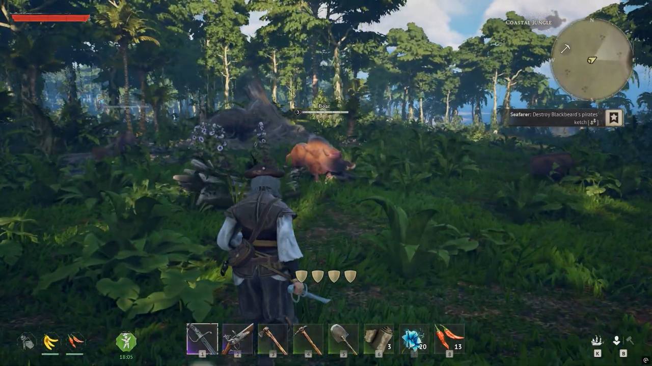 Windrose, Guide, How to Get Meat, PC, Gameplay, Screenshot, NoobFeed