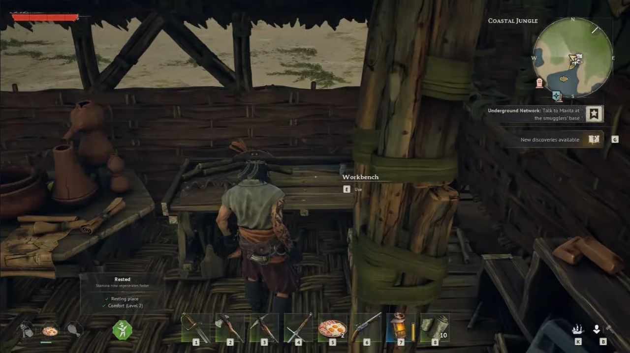 Windrose, Guide, How to Craft Sailcloth Bag, PC, Gameplay, Screenshot, NoobFeed