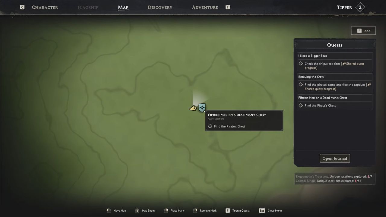 Windrose, Guide, How to Complete Fifteen Men on a Dead Man's Chest Quest, PC, Gameplay, Screenshot, NoobFeed