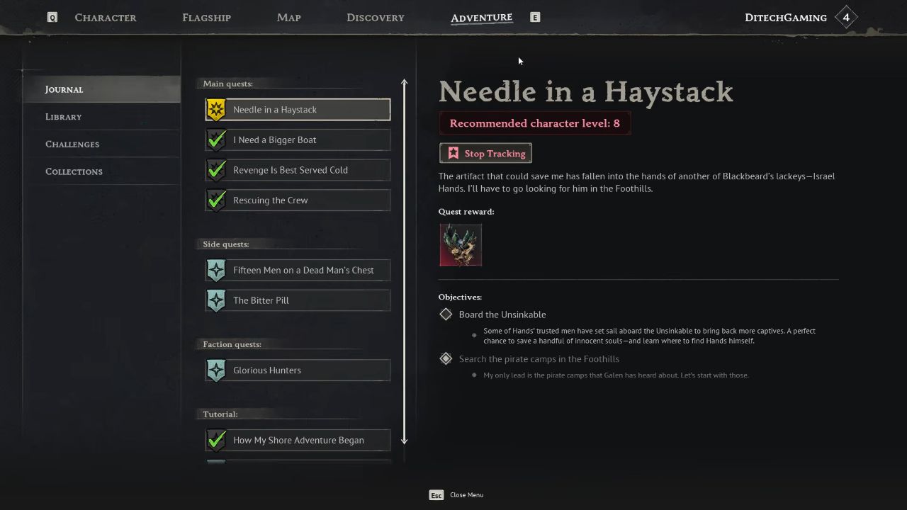 Windrose, Guide, How to Complete Needle in a Haystack Quest, PC, Gameplay, Screenshot, NoobFeed
