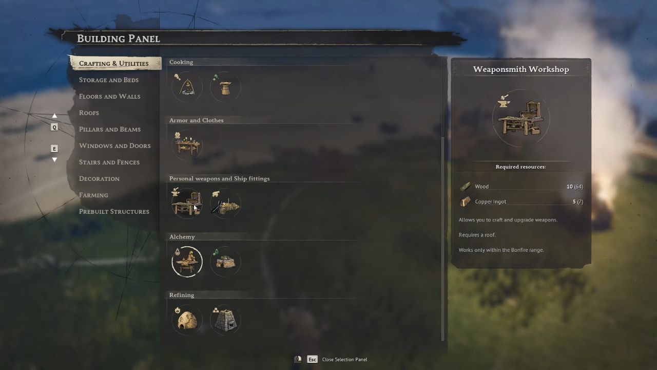 Windrose, Guide, How to Upgrade Weapons, PC, Gameplay, Screenshot, NoobFeed