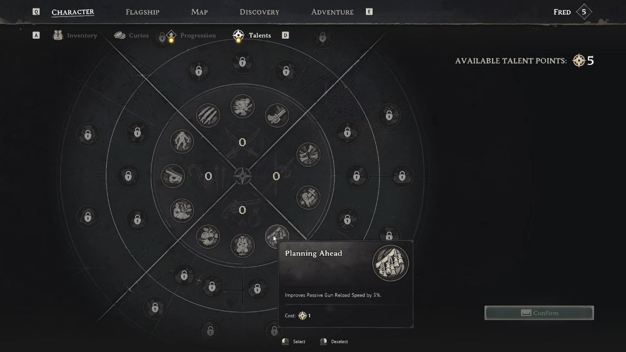 Windrose, Guide, How to Unlock Talent Points, PC, Gameplay, Screenshot, NoobFeed