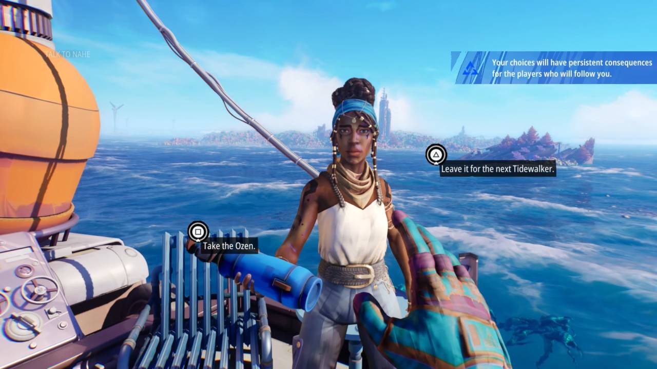 Tides of Tomorrow, Review, PS5, Gameplay, Choices Matter, Story Rich, Adventure, First-Person, 3D Game