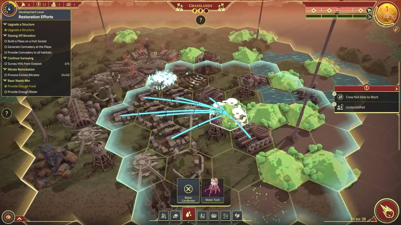 Generation Exile, PC, Review, Gameplay, City Builder, Colony Sim, Building, Management, Nature