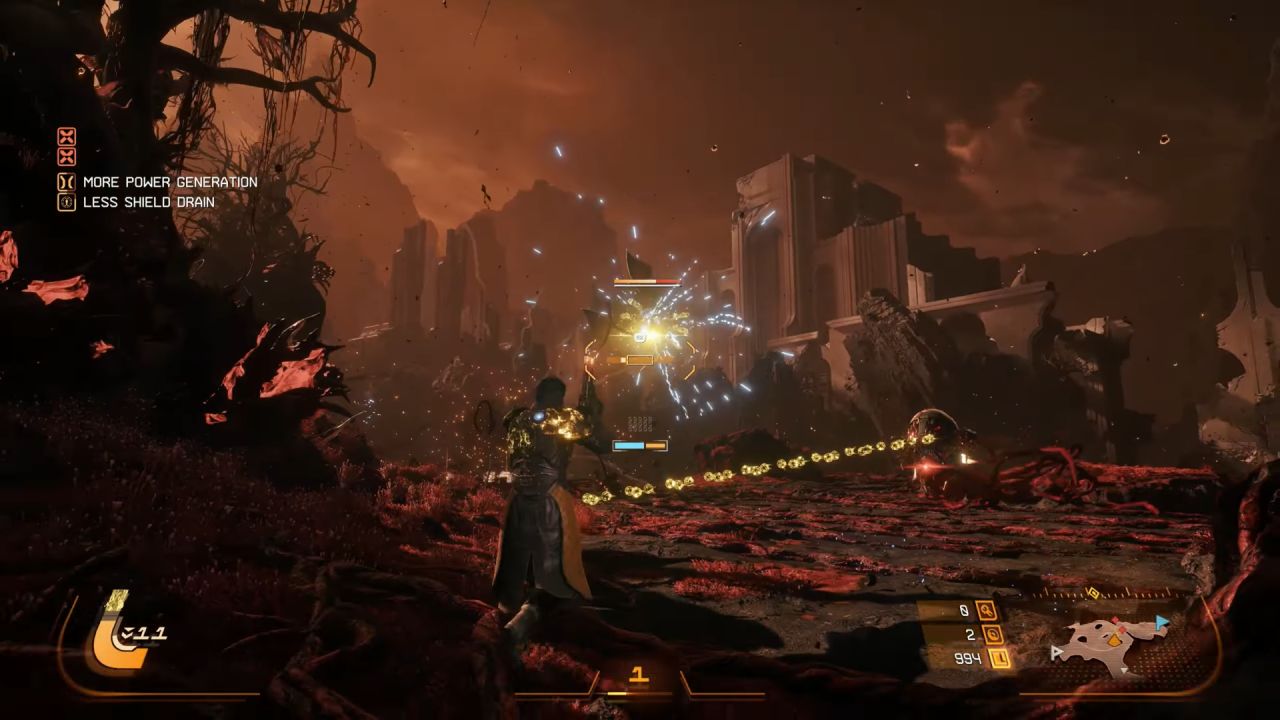 Saros, Review, PS5 Pro, Gameplay, Screenshots, Roguelike, Third-Person Shooter, Bullet Hell