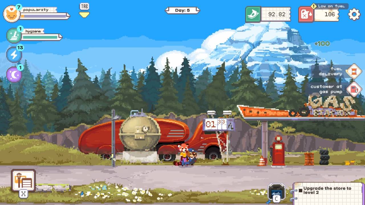 The Last Gas Station, Review, PC, Gameplay, Screenshot, Simulation