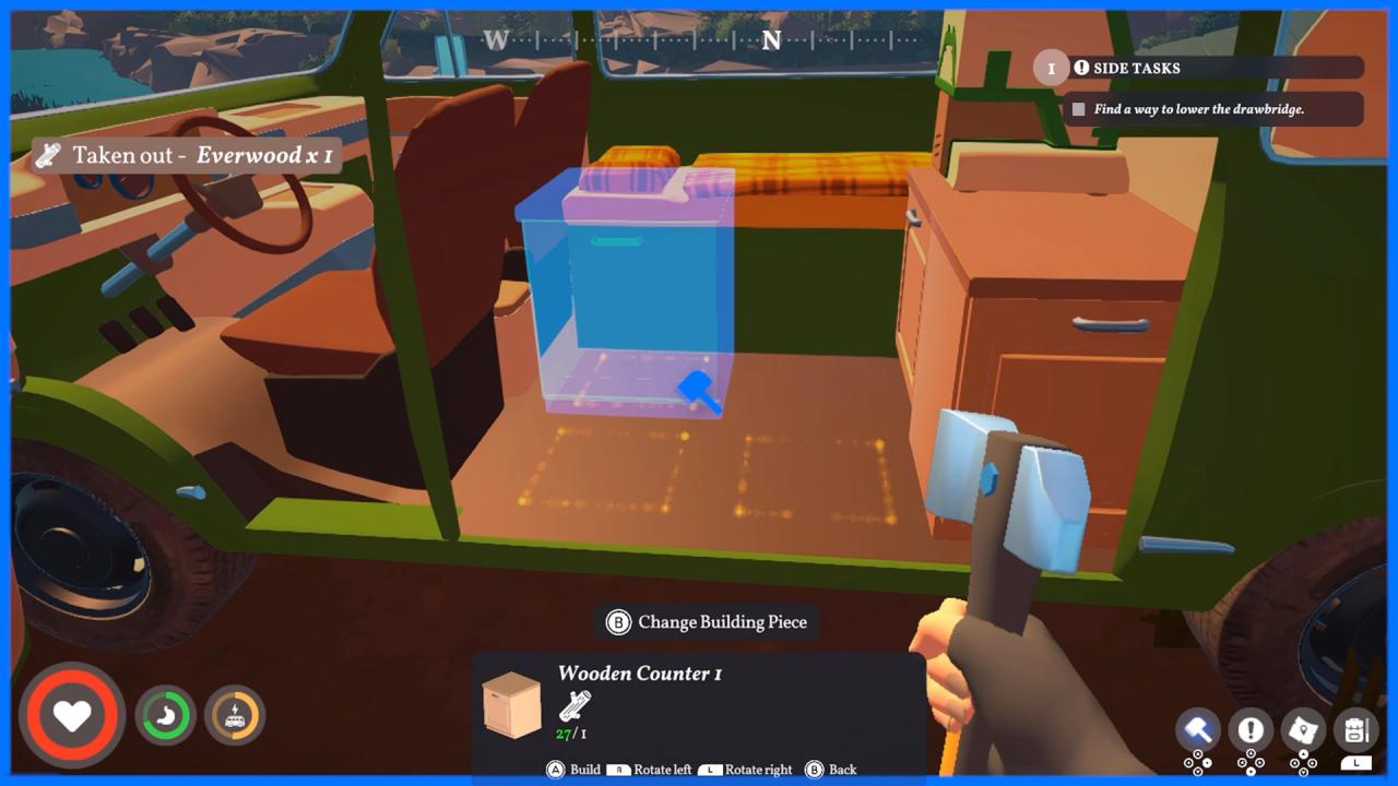 Outbound, Review, Switch, Gameplay, Screenshot, Cozy, Exploration, Base Building, Online Co-Op, Relaxing