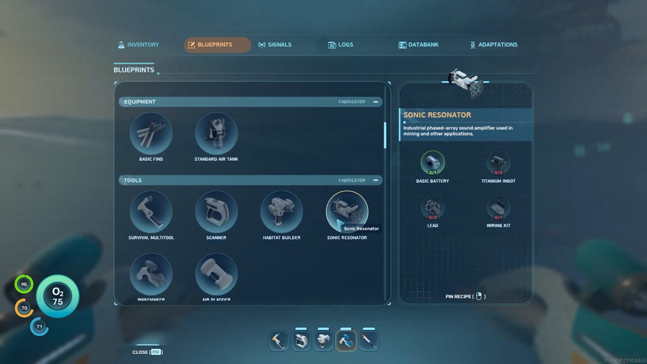 Subnautica 2, Guide, How to Get Sonic Resonator Blueprint