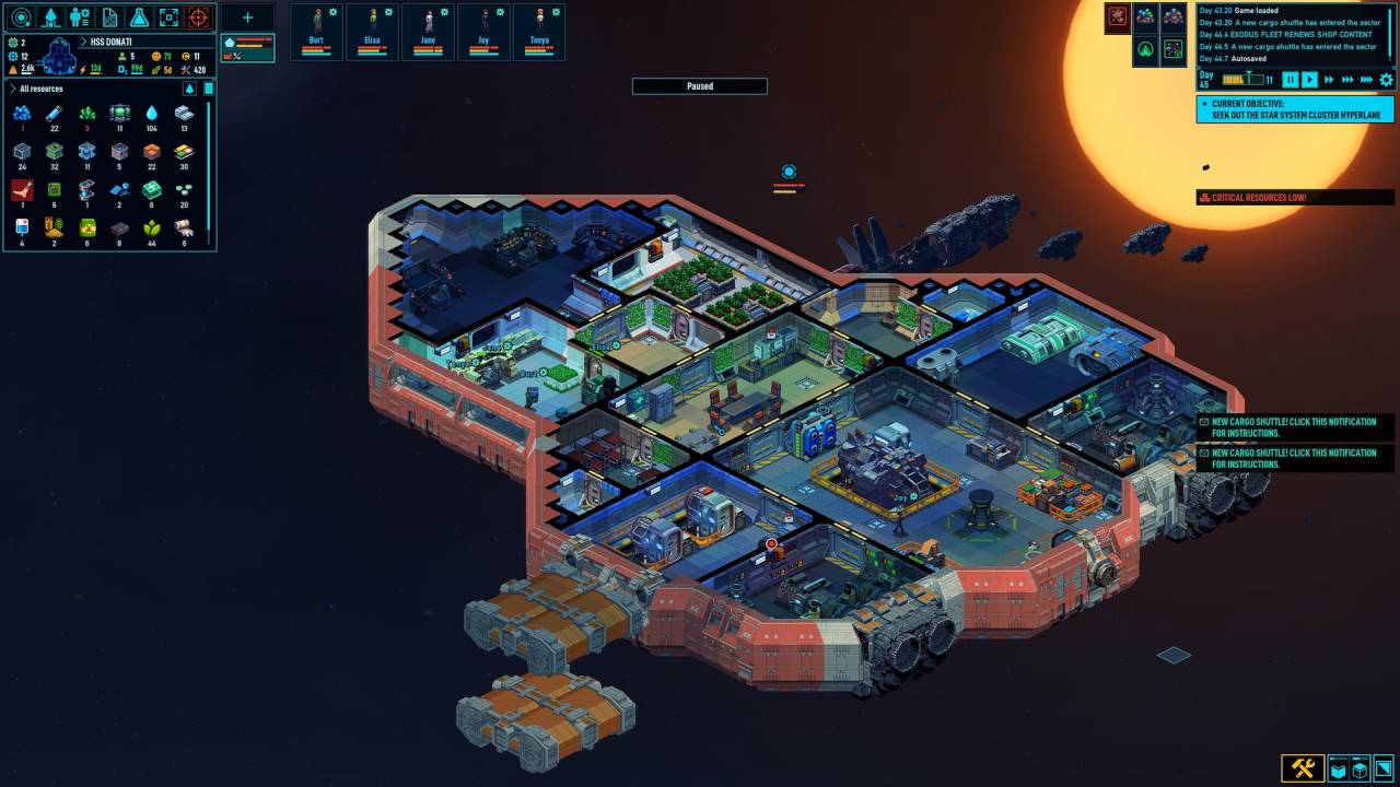 Space Haven, Review, PC, Gameplay, Screenshots, Colony Sim, Base Building, Survival, Strategy, Space