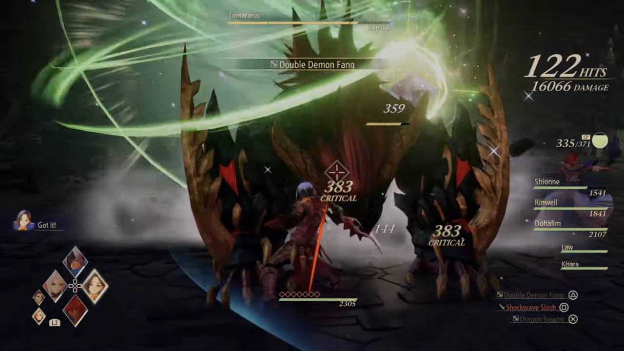 Tales of Arise, Gameplay, Combat, Temararus, Boss Fight, Boss Battle, IN-game, Guide, PC, NoobFeed