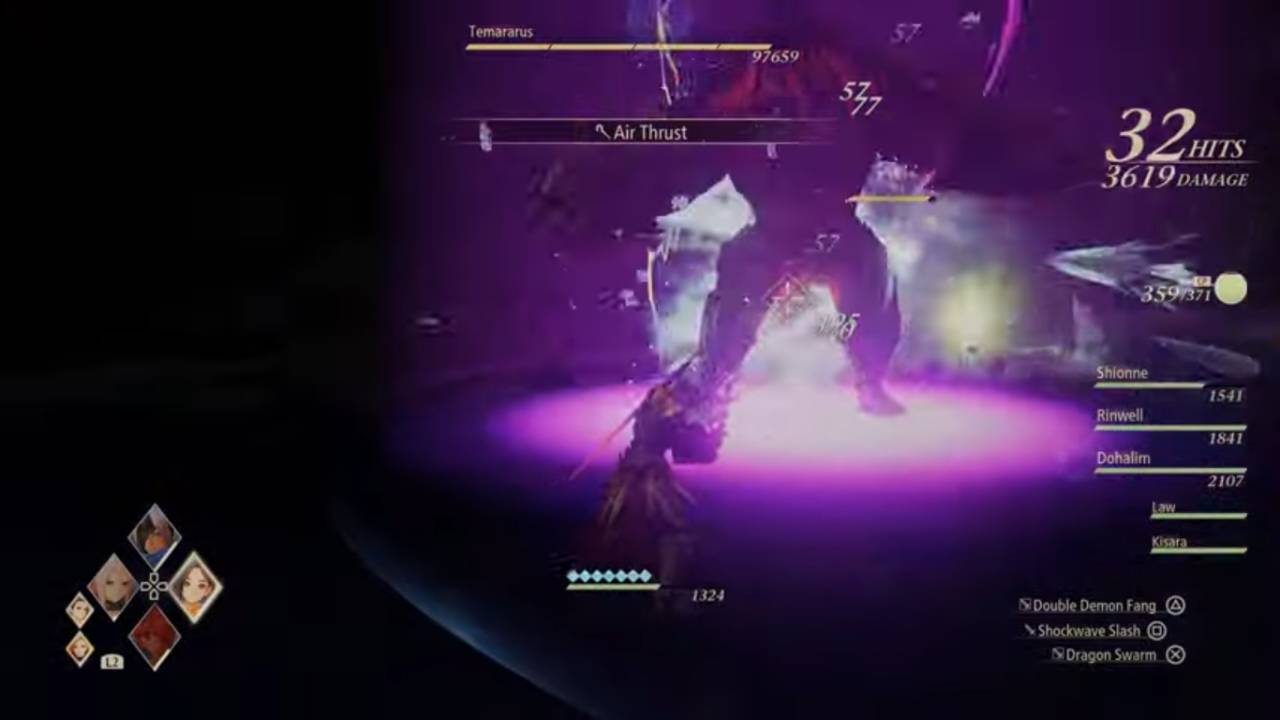 Tales of Arise, Gameplay, Combat, Temararus, Boss Fight, Boss Battle, IN-game, Guide, PC, NoobFeed