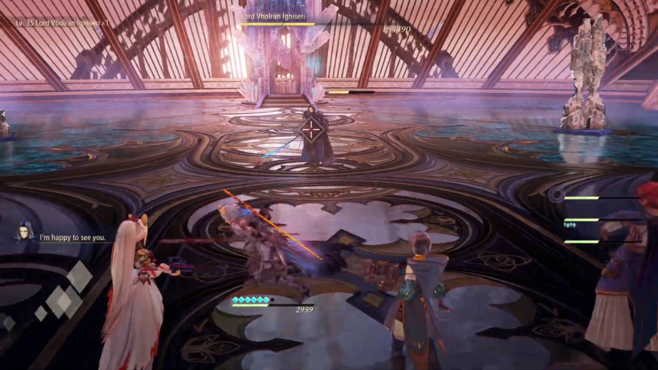 Tales of Arise, Gameplay, Combat, Lord Vholran Igniseri, Boss Fight, Boss Battle, IN-game, Guide, PC, NoobFeed