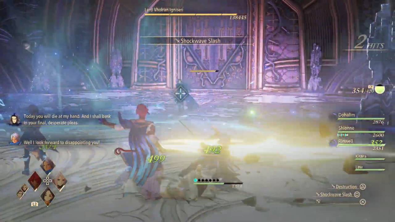 Tales of Arise, Gameplay, Combat, Lord Vholran Igniseri, Boss Fight, Boss Battle, IN-game, Guide, PC, NoobFeed