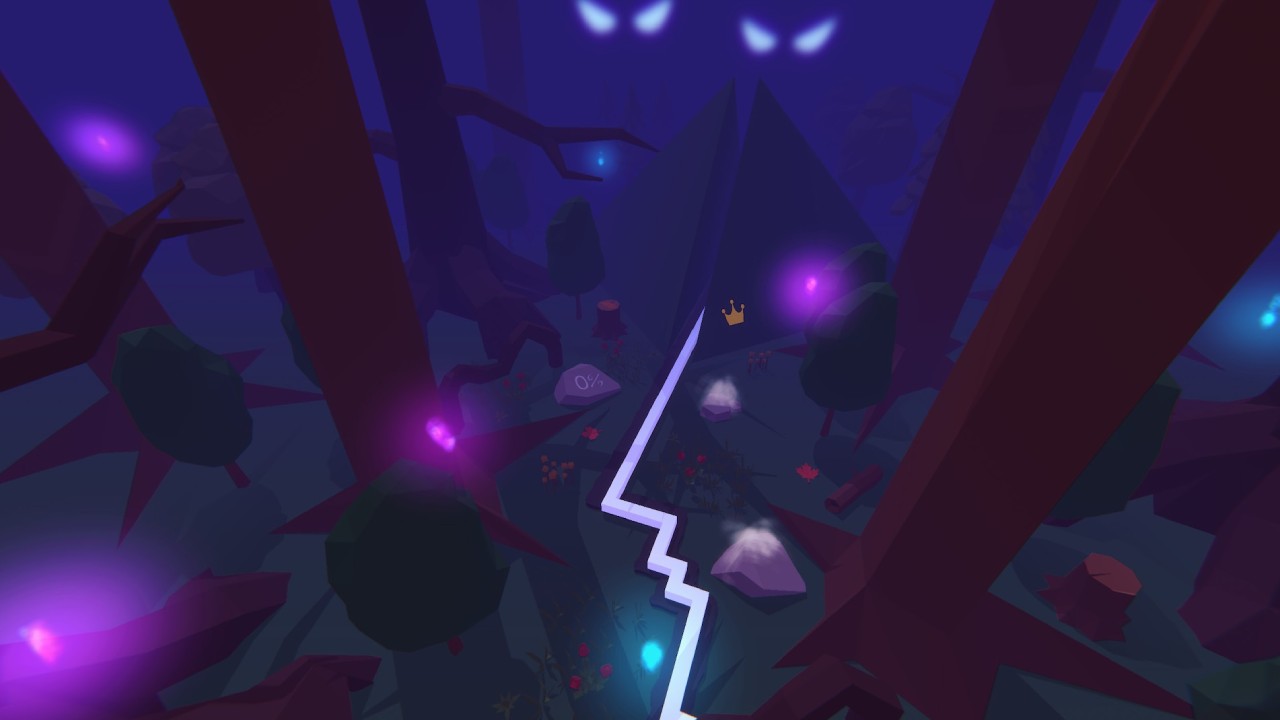 Dancing Line, Review, PC, Screenshot, Rhythm, Music Game, Abstract, Colorful
