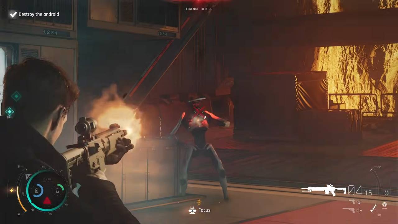 007 First Light, Guide, How to Destroy Android