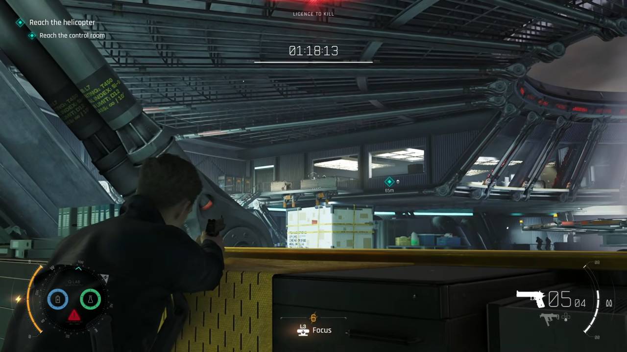 007 First Light, Guide, How to Reach the Helicopter