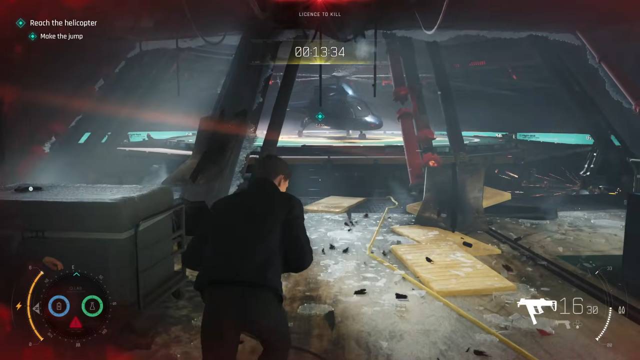 007 First Light, Guide, How to Reach the Helicopter