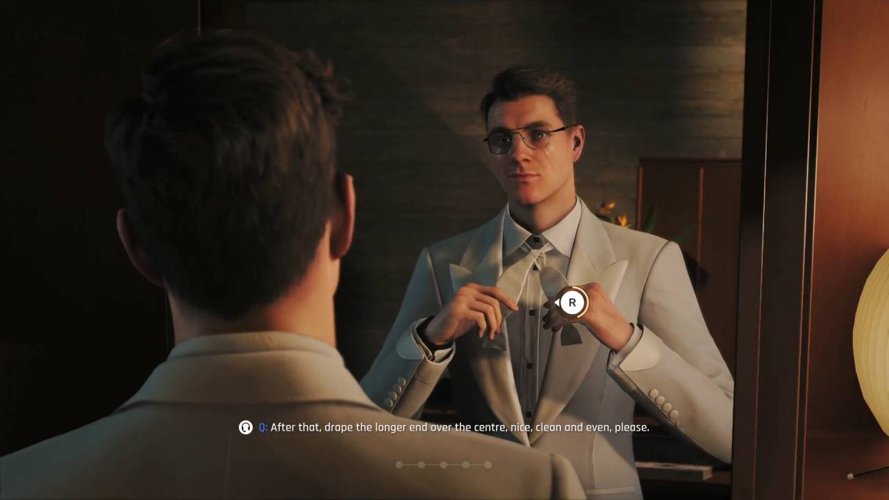 007 First Light, Guide, How to tie a Bowtie