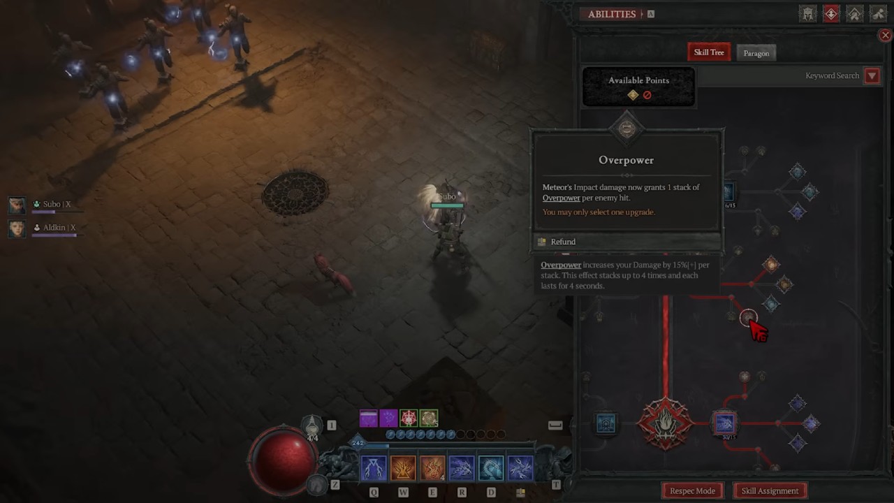 Diablo 4 Lord of Hatred Guide Lightning Spear Speedfarm Endgame Sorcerer Build-3