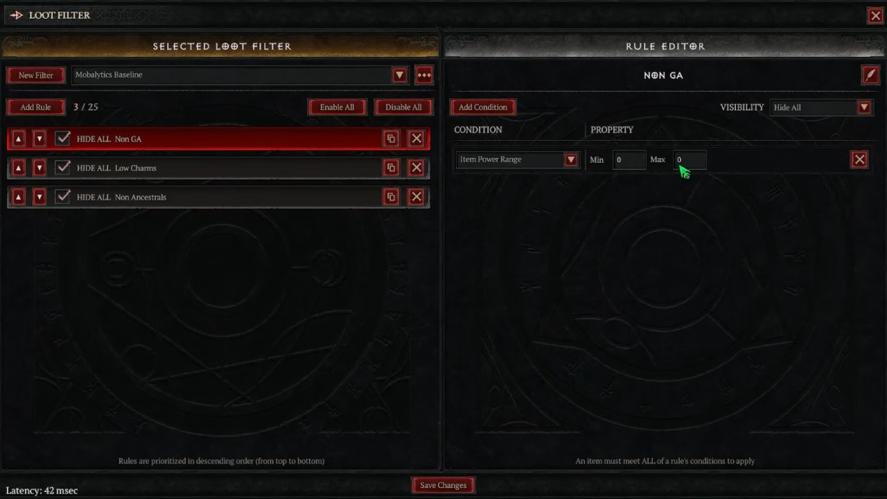 Diablo 4 Lord of Hatred Guide How to Use the Loot Filter-2