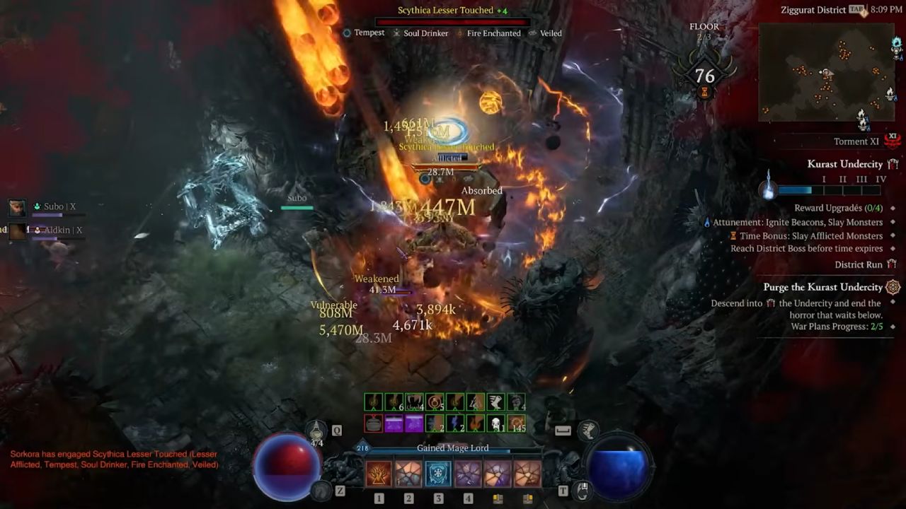 Diablo 4 Lord of Hatred Guide Endgame Meteor Sorcerer Build-1