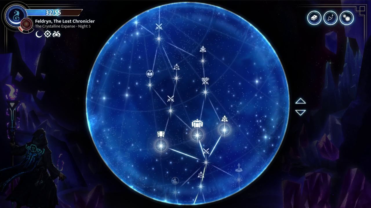 Moonsigil Atlas, Review, Roguelike, Card Game, Cosmic, Screenshot, Roguelike, Deckbuilder, Strategy, Replay Value