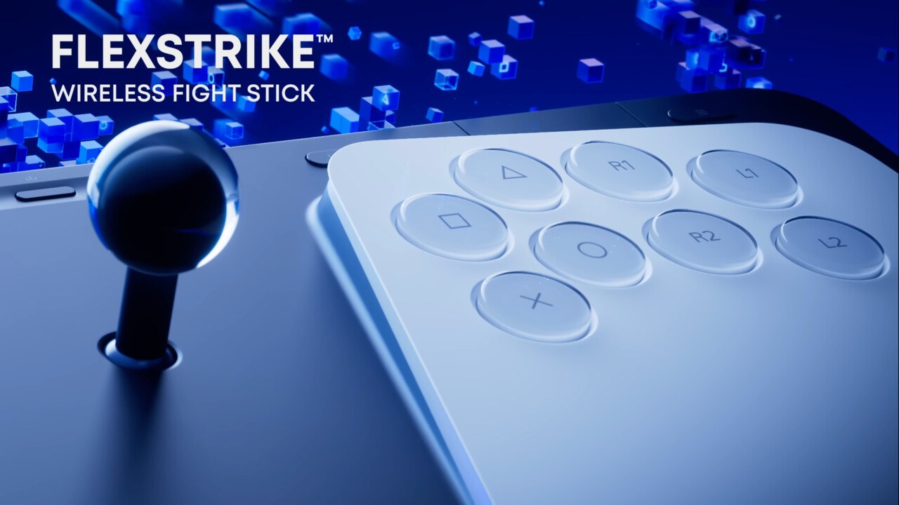 FlexStrike Wireless Fight Sticks, Pulse Elevate Wireless Speakers, PlayStation Monitor, PS5, Sony, Hardware, Accessories, News, NoobFeed