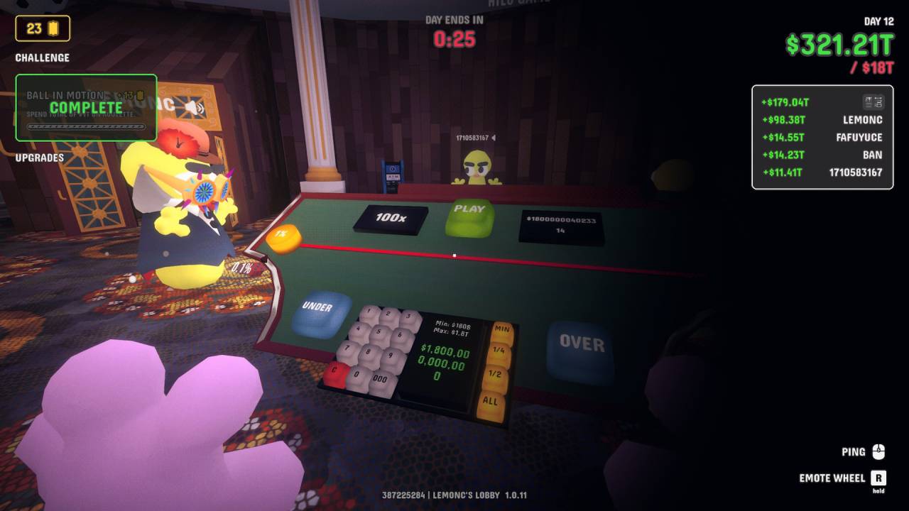 Gamble With Your Friends, Review, PC, Casino Game, Gameplay, Screenshots, Gambling, Online, Co-Op, Comedy