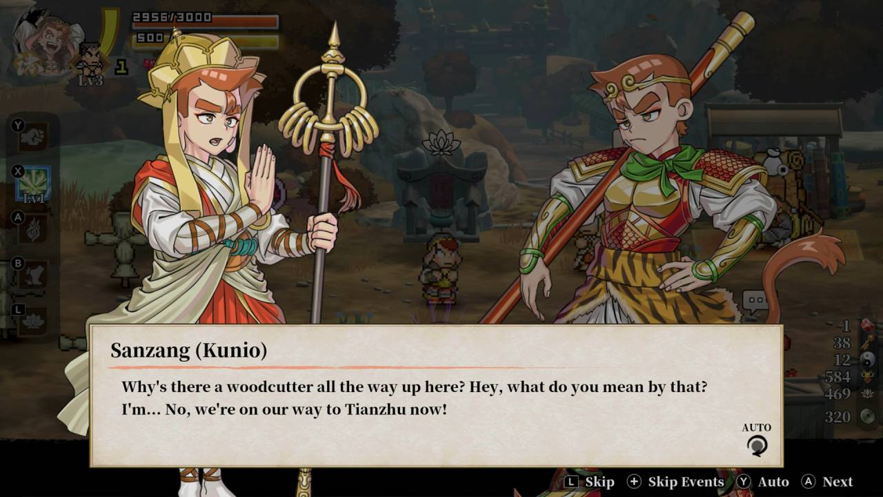 River City Saga: Journey to the West Sanzang Romance