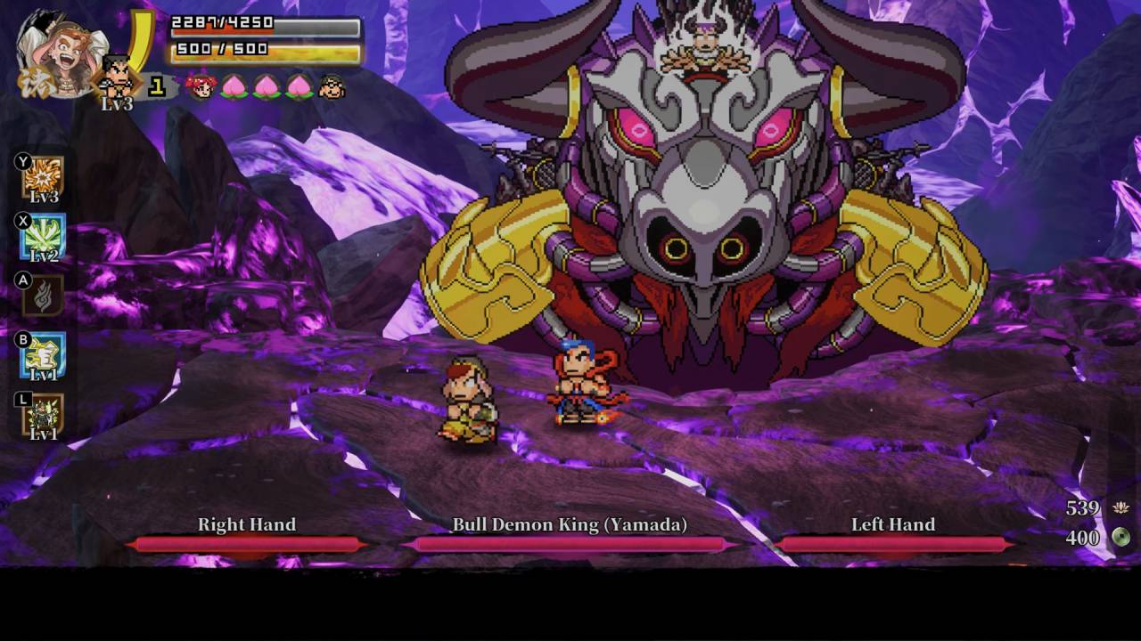 River City Saga: Journey to the West Bull Demon King Yamada Boss Fight